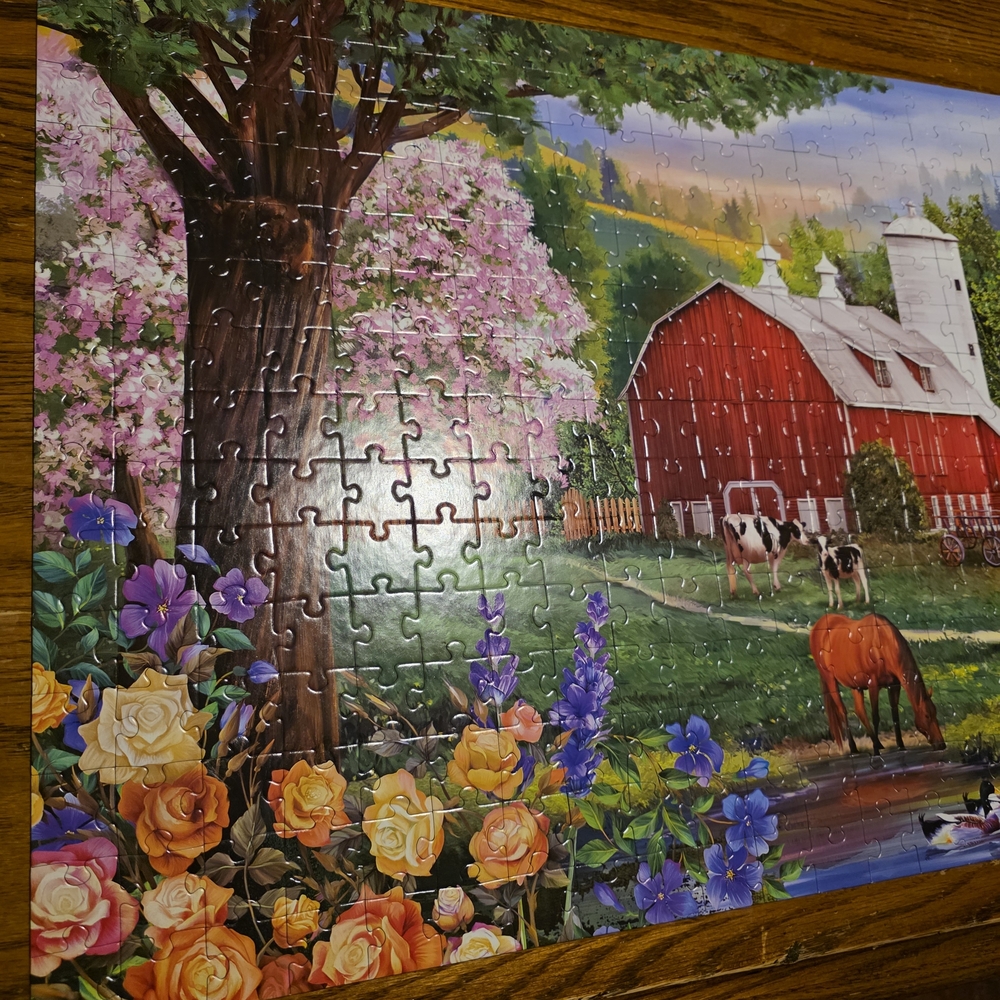 RoseArt 300XL Spring Morning Puzzle - Picture 5 of 13